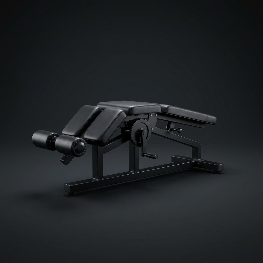 Leg Stretcher Machine on onyx background
