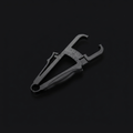 Body Fat Calipers on onyx background