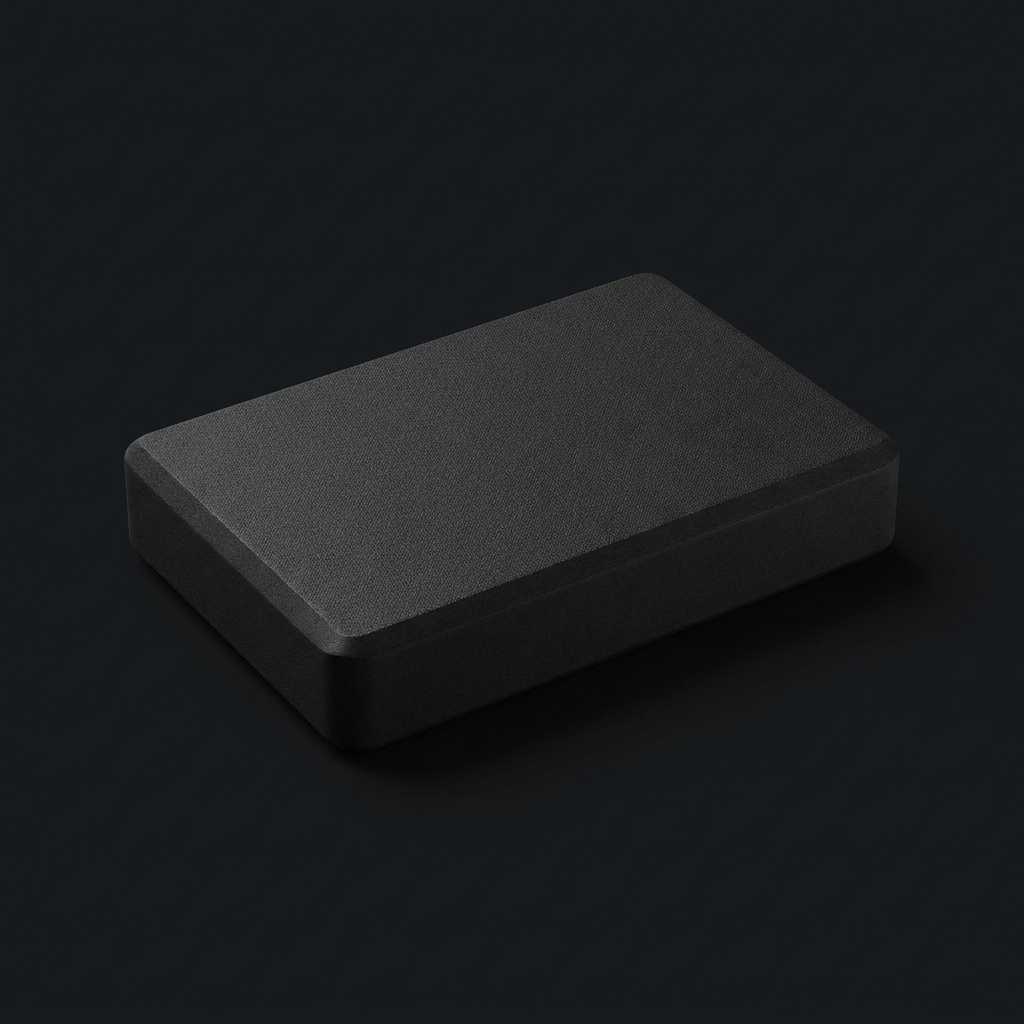 Yoga Knee Pad on onyx background