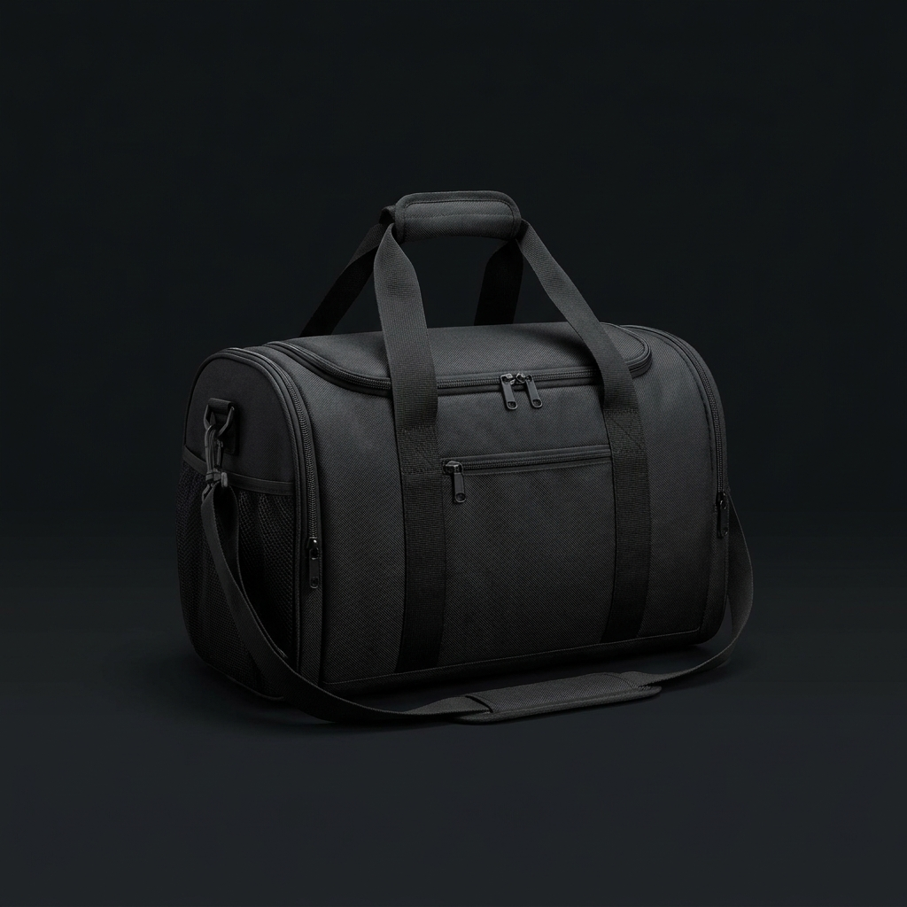 Insulated Meal Prep Cooler Bag on onyx background