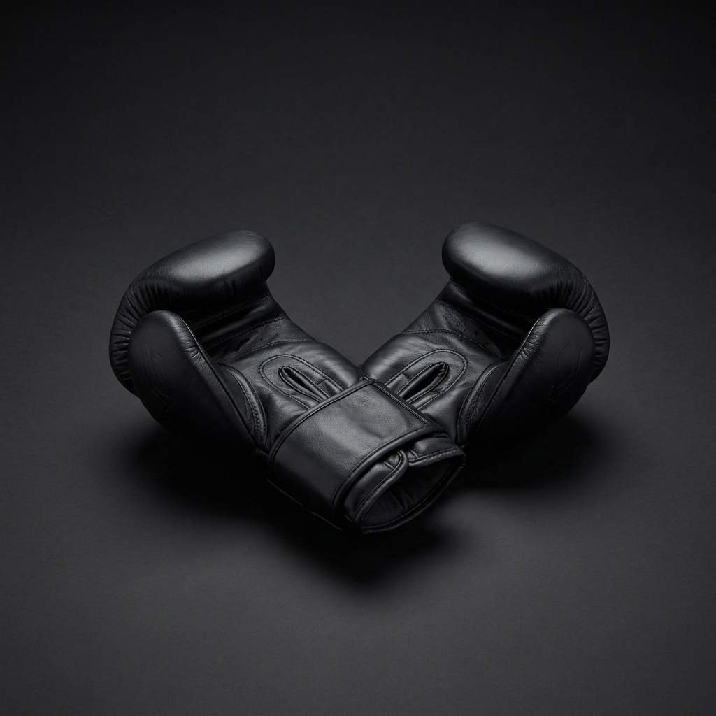 Boxing gloves close-up detail
