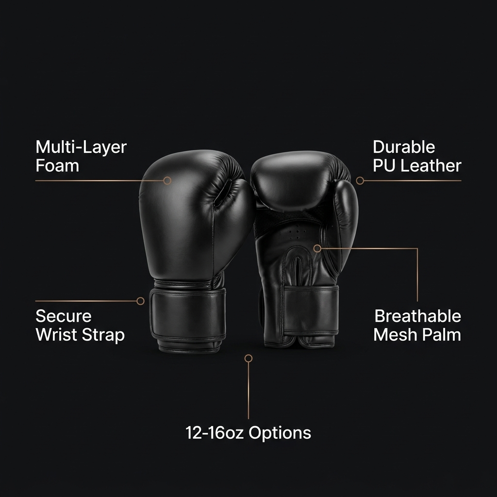 Boxing gloves feature specifications
