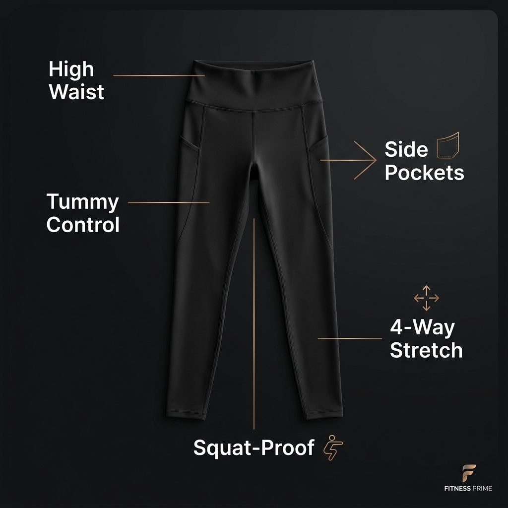 Gym leggings feature specifications