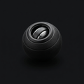 360 degree gyroscopic forearm trainer ball on onyx background