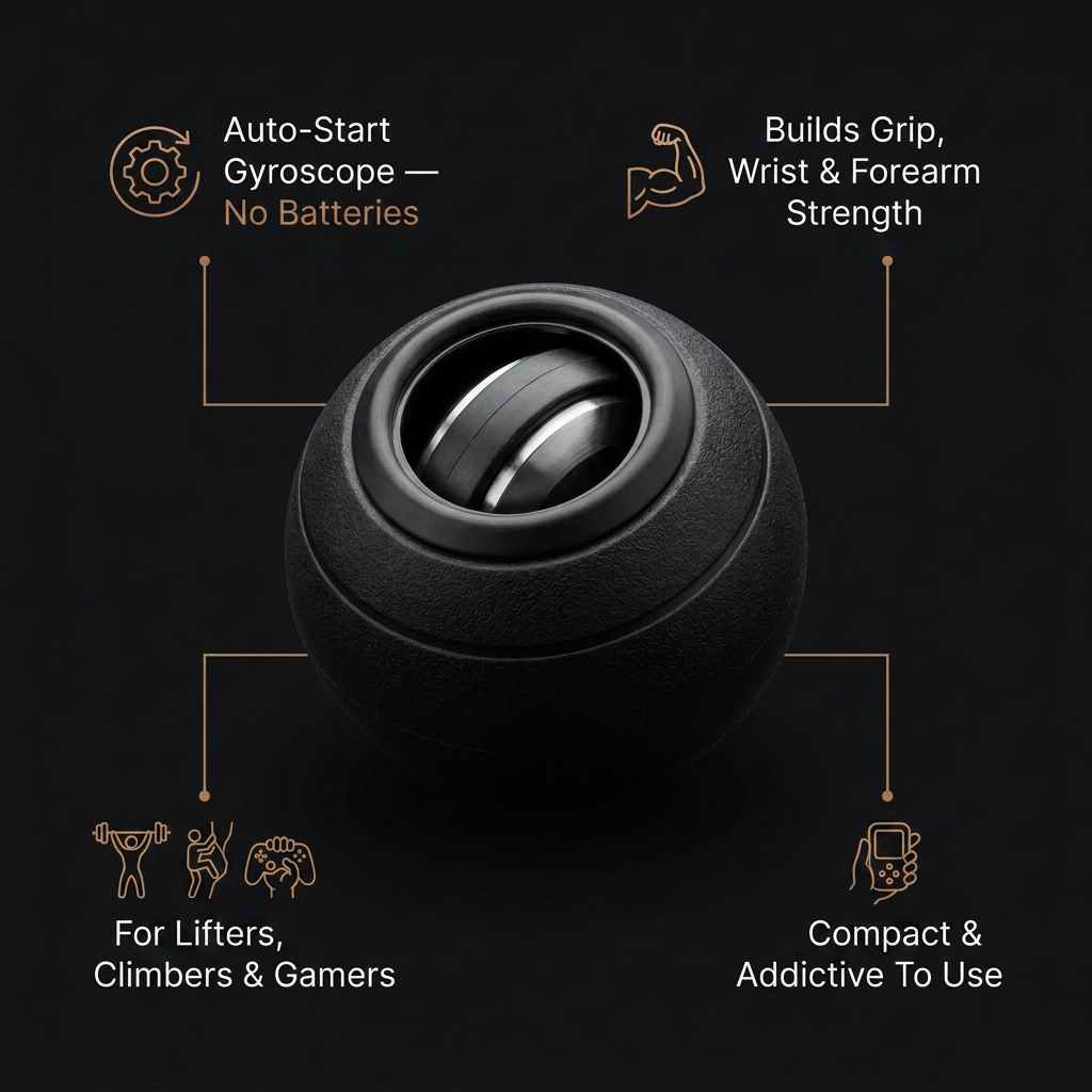 Wrist and forearm trainer features