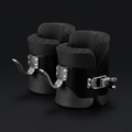 Gravity inversion boots on onyx background