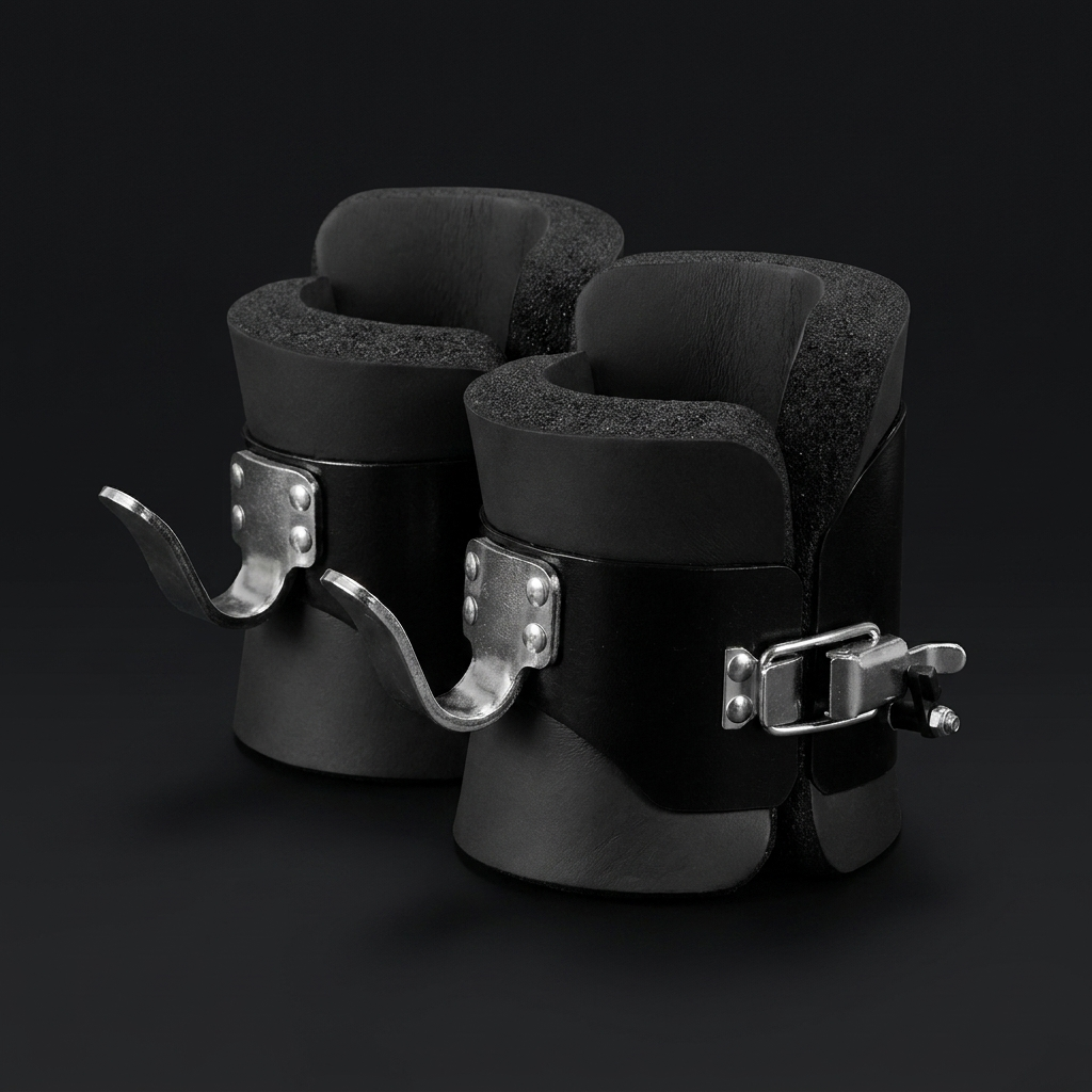 Gravity inversion boots on onyx background