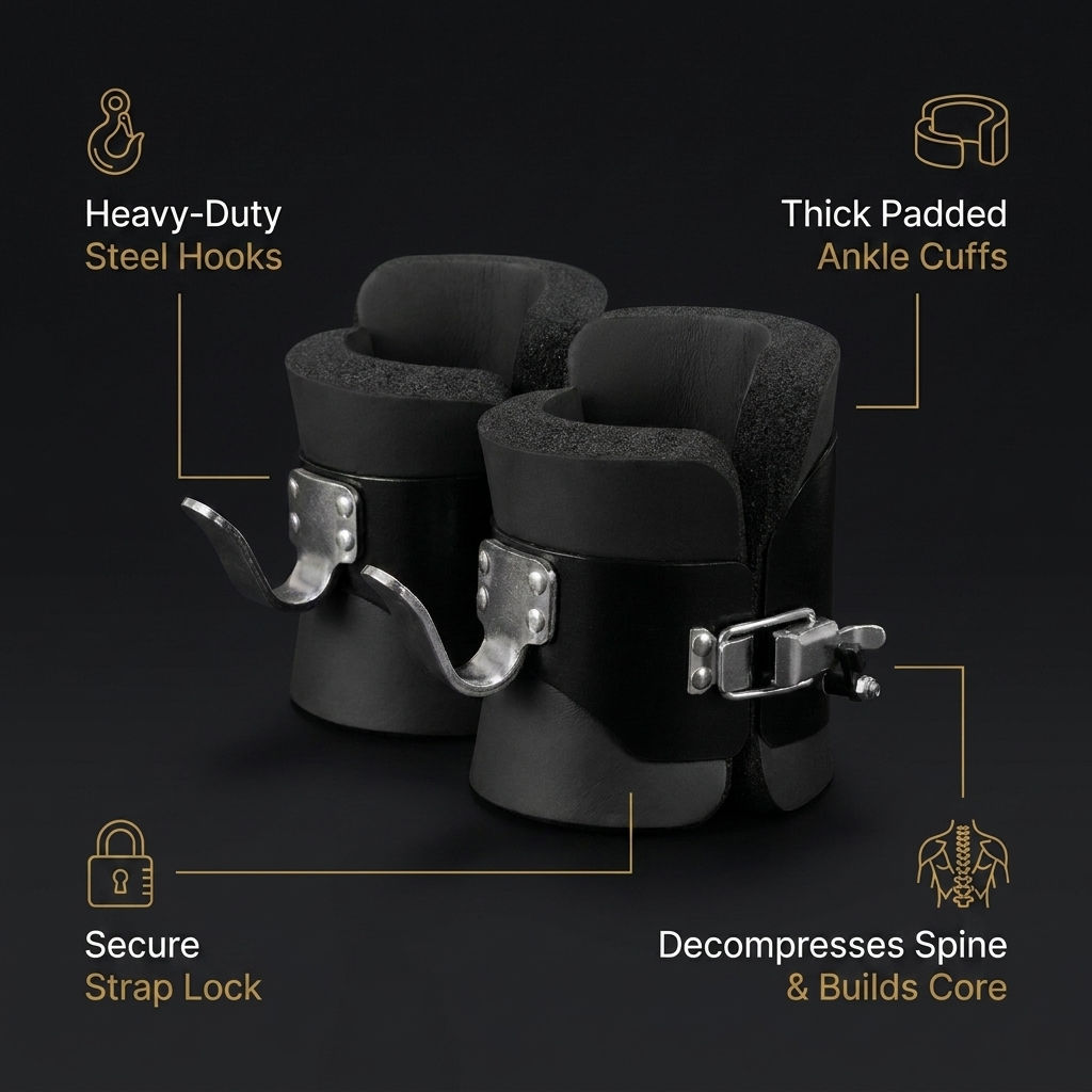 Gravity inversion boots features