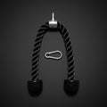 Product on onyx background